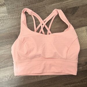 Lululemon Athletica Light Pink Sports Bra